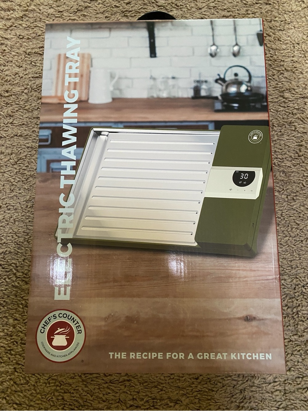 Electric Thawing Tray